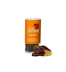 Dark Chocolate covered ginger - Gingerettes