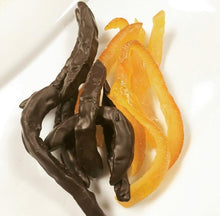 Load image into Gallery viewer, Dark Chocolate covered Orange Peel - Orangettes
